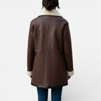 Damen Lammfellmantel mit Warmfutter