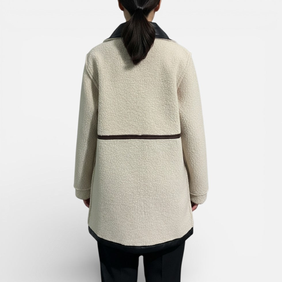 Damen Lammfellmantel mit Warmfutter