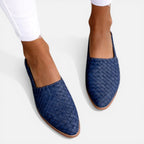 Orthopädische Ballerinas Geflochten Slingback Freizeit Schuhe