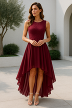 Damen-High-Low-Kleid für Hochzeitsgäste