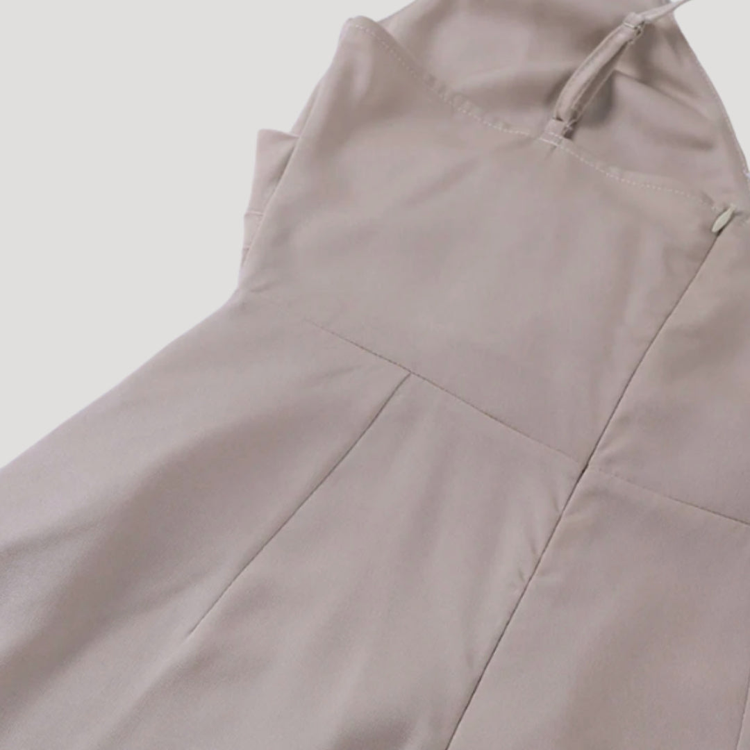 Damen-Maxikleid mit Schlitz für Hochzeitsgäste
