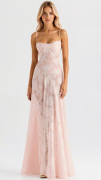 Damen Bustier-Maxi-Hochzeitskleid für Hochzeitsgäste