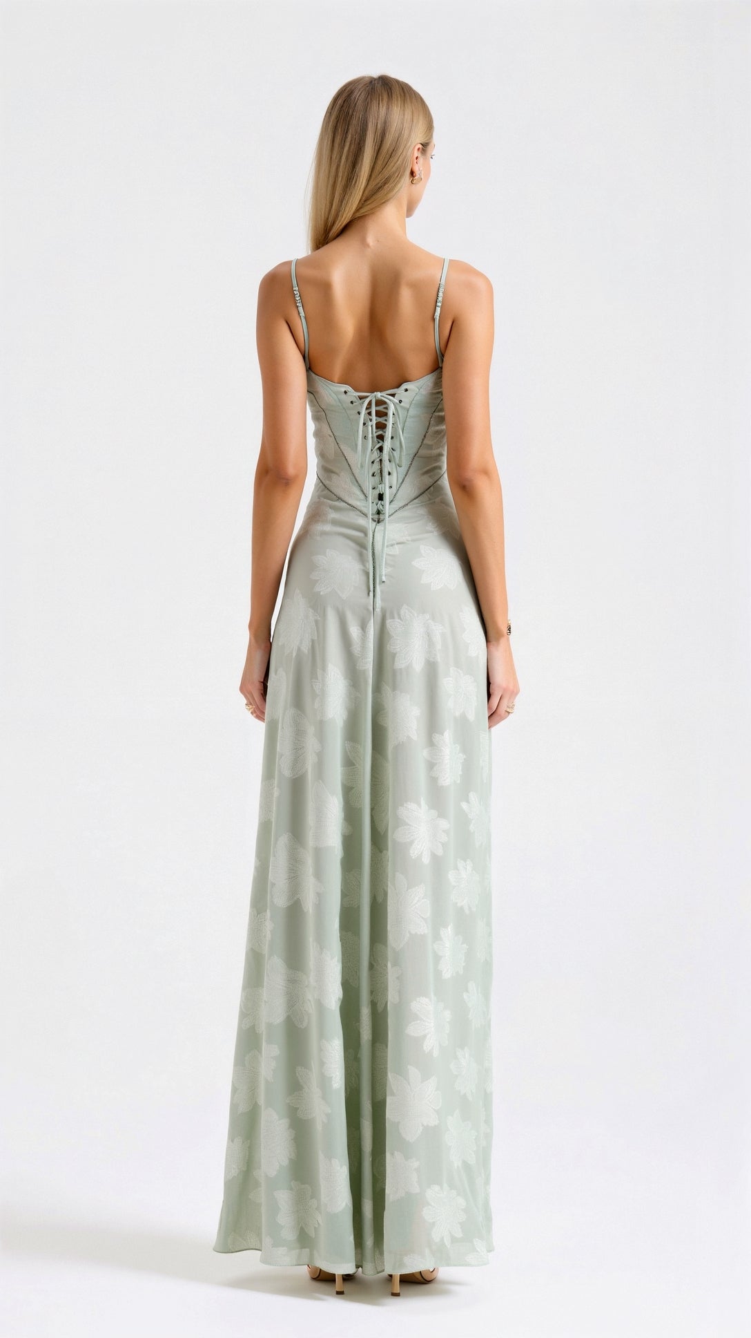 Damen Bustier-Maxi-Hochzeitskleid für Hochzeitsgäste