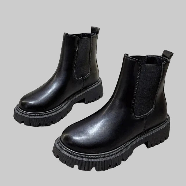 Damen Chelsea-Stiefel mit elastischen Seiteneinsätzen und strapazierfähiger Verarbeitung