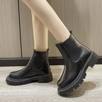 Damen Chelsea-Stiefel mit elastischen Seiteneinsätzen und strapazierfähiger Verarbeitung