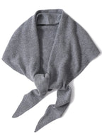 Damen Dreieckstuch aus Wolle – Warmer Strick-Dreiecksschal für Herbst & Winter