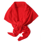 Damen Dreieckstuch aus Wolle – Warmer Strick-Dreiecksschal für Herbst & Winter
