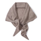 Damen Dreieckstuch aus Wolle – Warmer Strick-Dreiecksschal für Herbst & Winter
