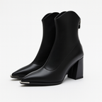Damen Frühjahrs-Stiefeletten mit spitzer Kappe und Absatz