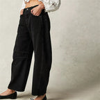 Damen Barrel Jeans High Waist – Ballonjeans mit Relaxed Fit