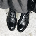 Damen Schnürstiefel aus Echtleder – Vintage Boots mit gepolstertem Futter, Herbst Winter