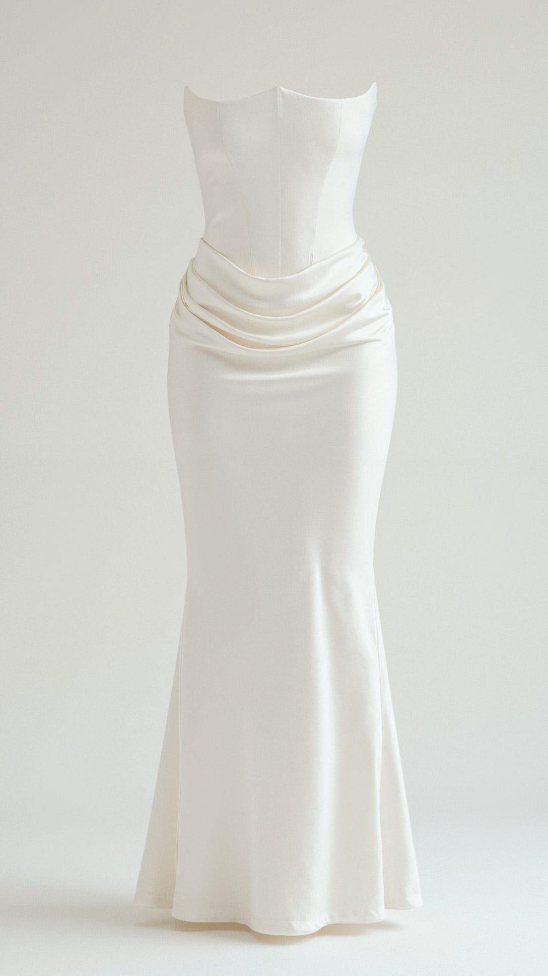 Damen Säulen Maxi-Hochzeitskleid für Hochzeitsgäste