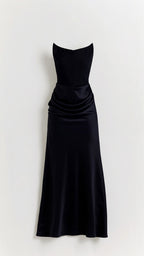 Damen Säulen Maxi-Hochzeitskleid für Hochzeitsgäste
