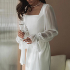 Damen Schulterfreies langes Kleid für Hochzeitsgäste