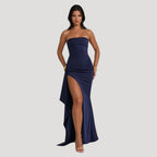 Damen Trägerloses Maxi-Hochzeitskleid für Hochzeitsgäste