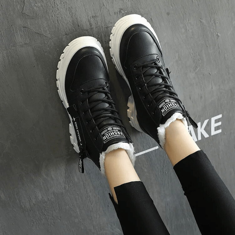 Damen Winterstiefel mit weichem Futter, robustem Design und hohem Tragekomfort