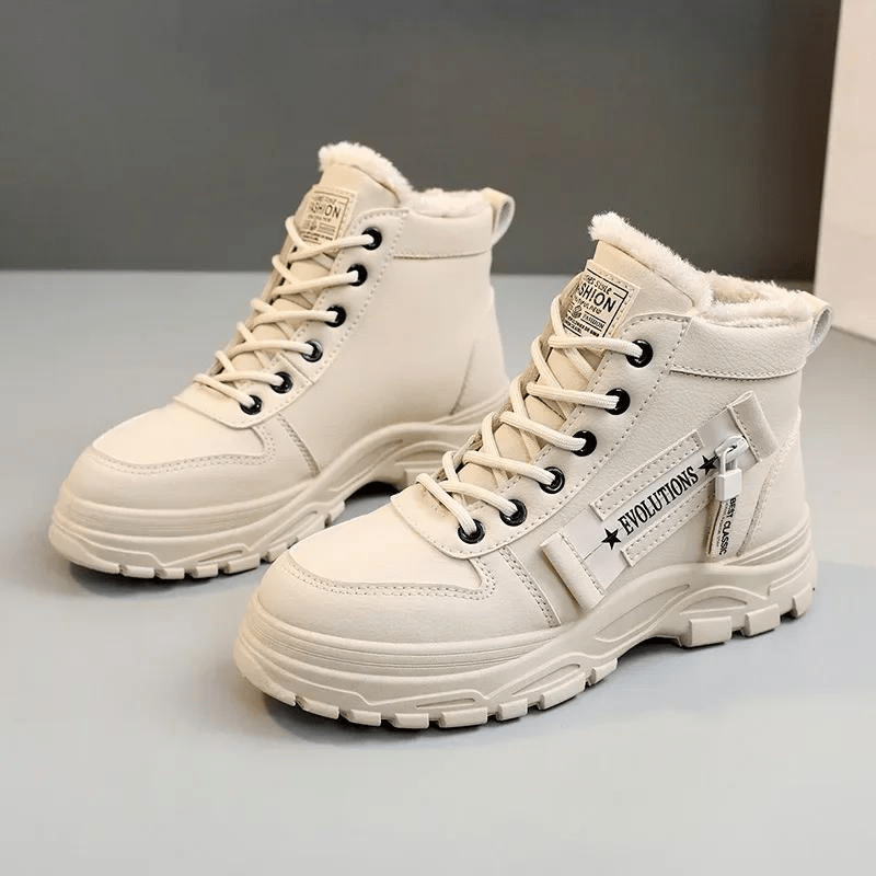 Damen Winterstiefel mit weichem Futter, robustem Design und hohem Tragekomfort