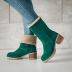 Damen gefütterte Stiefel mit weichem Innenfutter und robuster Sohle