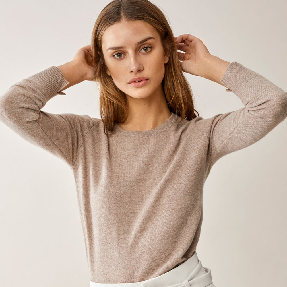 Damen schlichte Bluse mit Regular Fit und glatter Optik