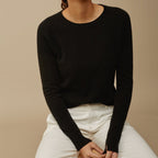 Damen schlichte Bluse mit Regular Fit und glatter Optik