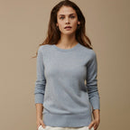Damen schlichte Bluse mit Regular Fit und glatter Optik