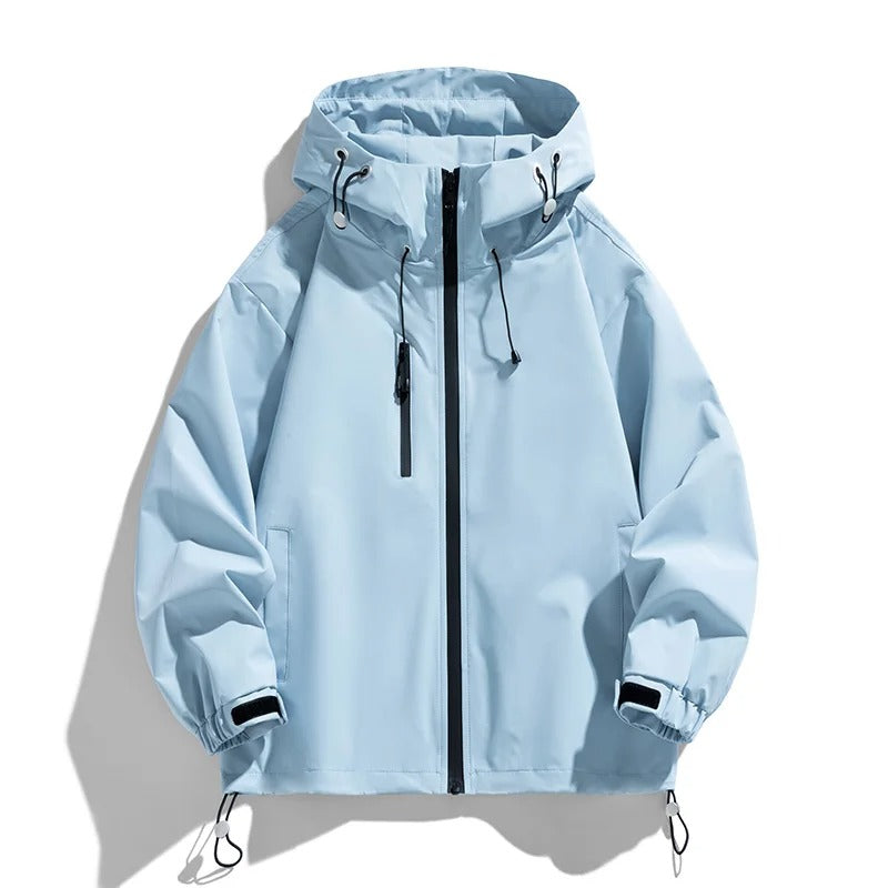 Damen Wasserdichte Skijacke mit Kapuze – Leicht Wattierte Winterjacke
