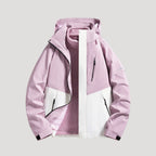 Damen wasserdichte Windbreaker-Jacke für Outdoor und Freizeit