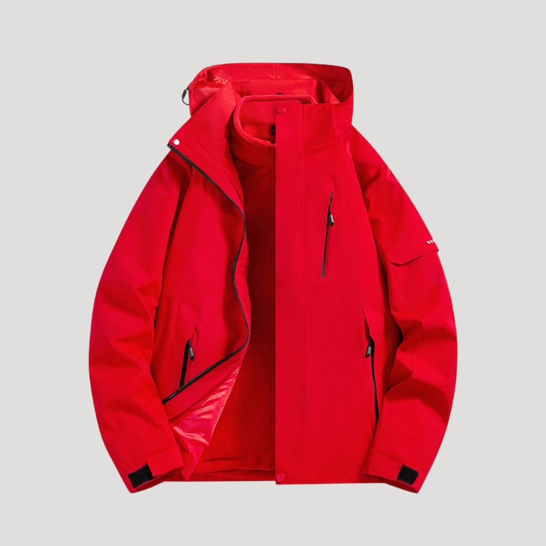 Damen wasserdichte Windbreaker-Jacke für Outdoor und Freizeit
