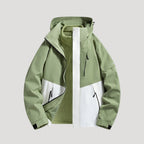 Damen wasserdichte Windbreaker-Jacke für Outdoor und Freizeit