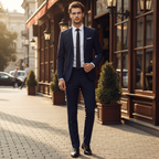 Elegantes Slim-Fit-Anzugset für Herren