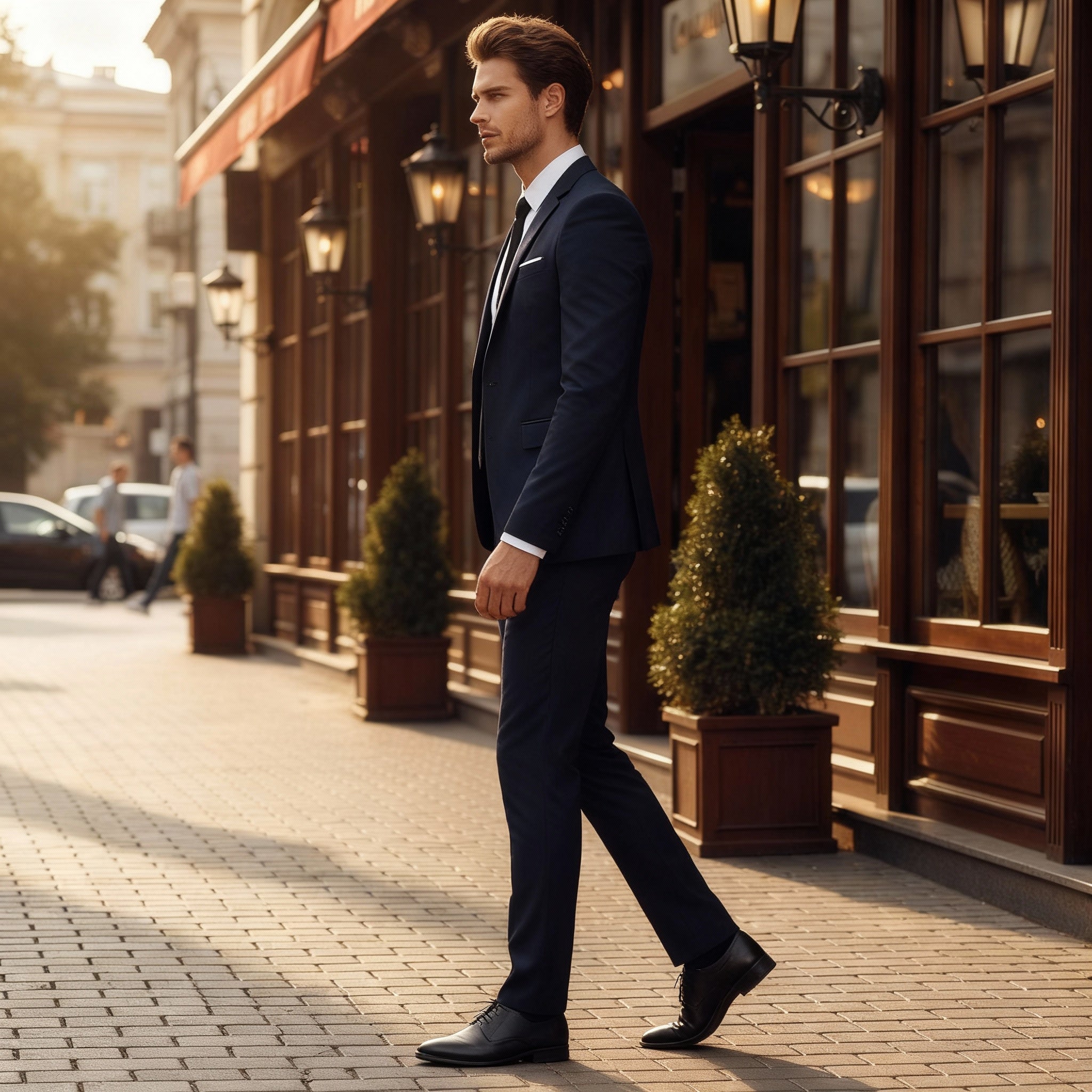 Elegantes Slim-Fit-Anzugset für Herren