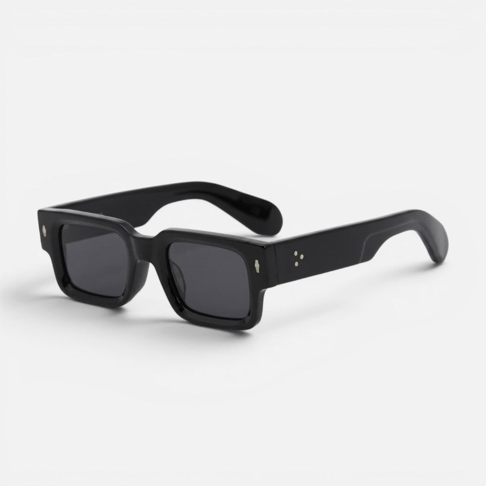 Sonnenbrille Eckig Rechteckig Dickes Gestell
