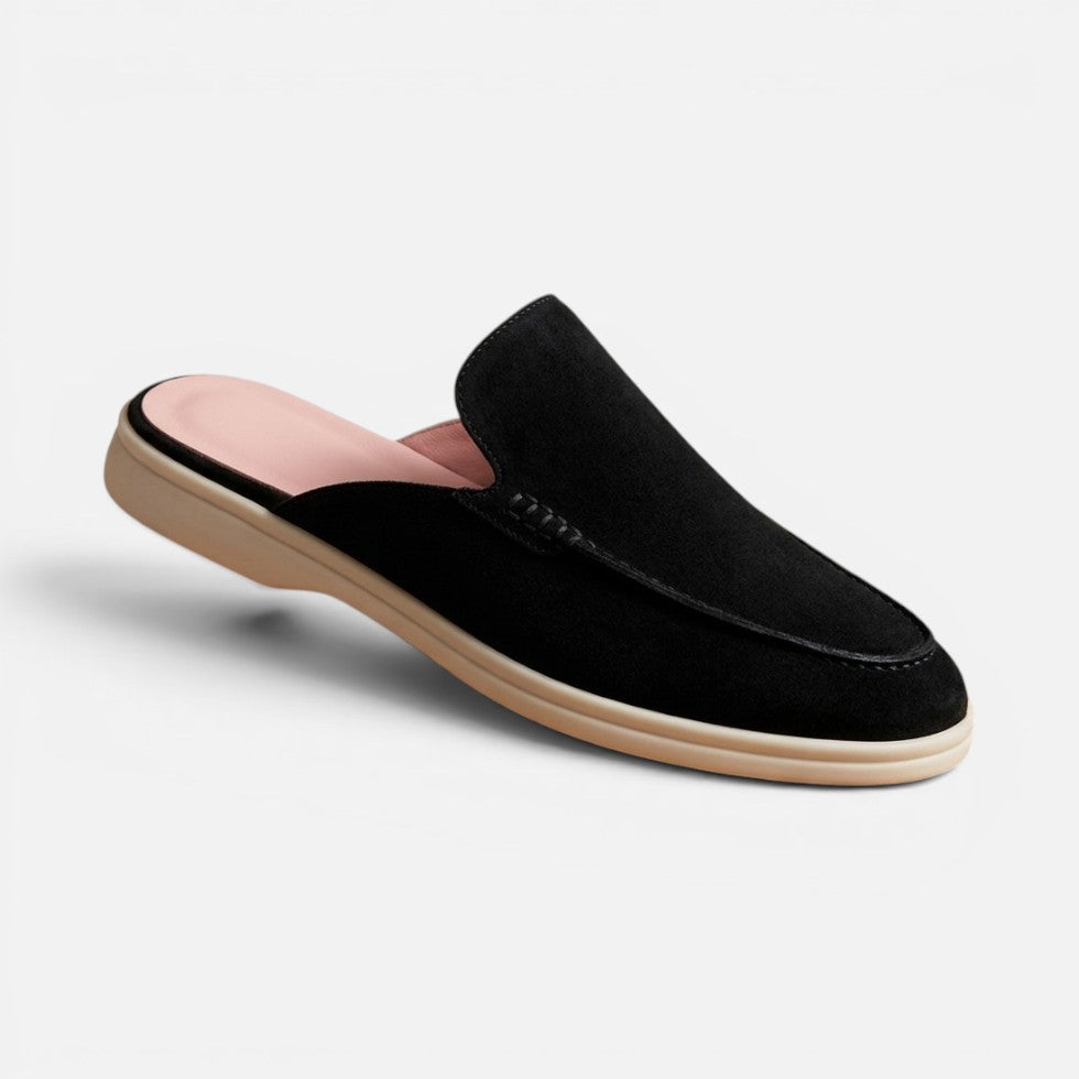 Herreslippers i ruskind