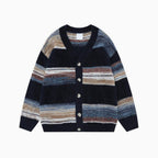 Herren-Cardigan mit Streifen