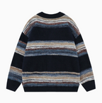 Herren-Cardigan mit Streifen