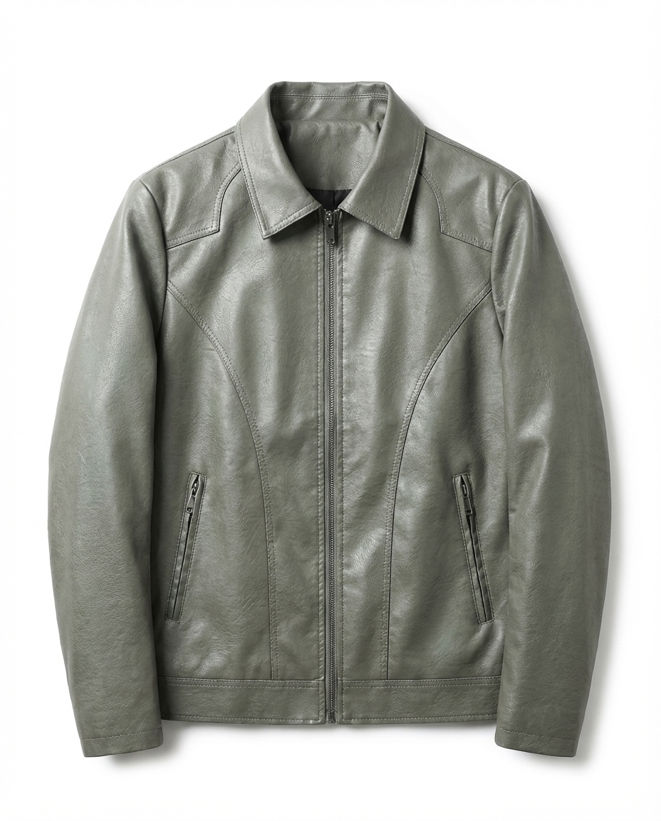 Herren Blouson mit klassischem Kragen und Reißverschluss