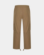 Herren Cargo-Hose mit geradem Schnitt, Cargotaschen und Kordelzug