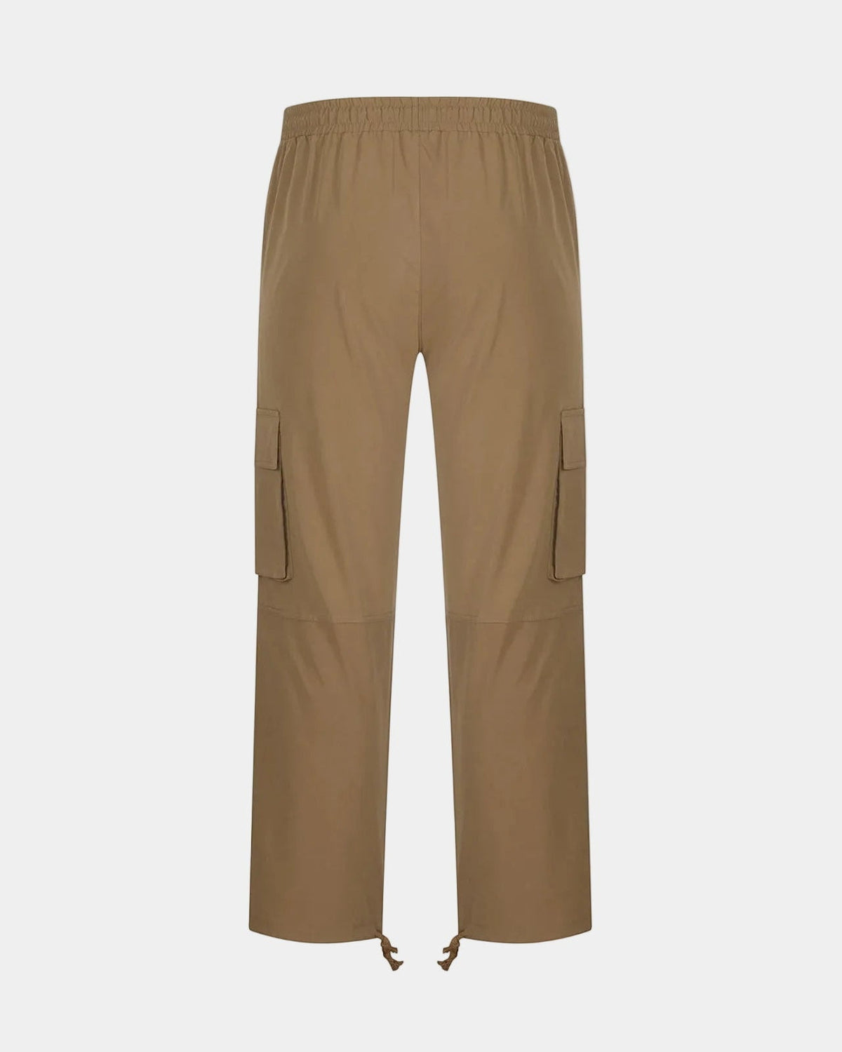 Herren Cargo-Hose mit geradem Schnitt, Cargotaschen und Kordelzug