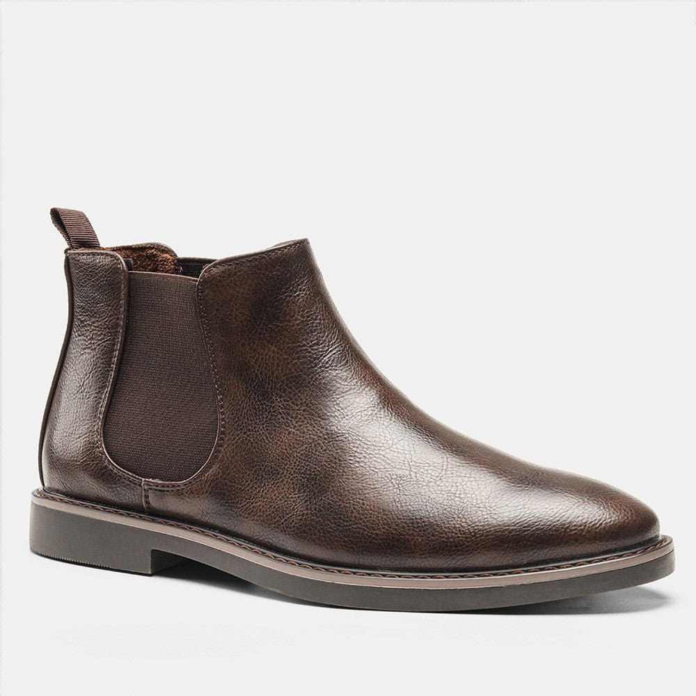 Herren Chelsea-Stiefel mit elastischen Seiteneinsätzen und robuster Sohle