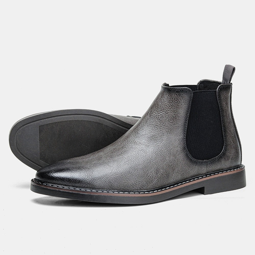 Herren Chelsea-Stiefel mit elastischen Seiteneinsätzen und robuster Sohle