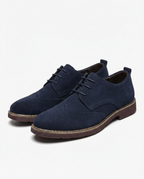 Herren Derby-Schuhe mit Perforation und Schnürverschluss