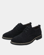 Herren Derby-Schuhe mit Perforation und Schnürverschluss