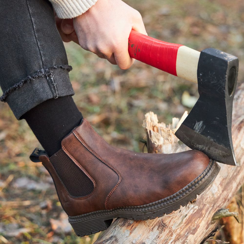 Herren Freizeit-Chelsea-Boots zum Hineinschlüpfen