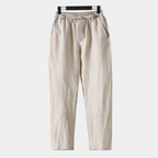 Herren Hose mit elastischem Bund, Kordelzug und Gesäßtaschen