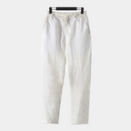 Herren Hose mit elastischem Bund, Kordelzug und Gesäßtaschen