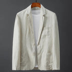 Herren Jacke mit Reverskragen und Knopfleiste