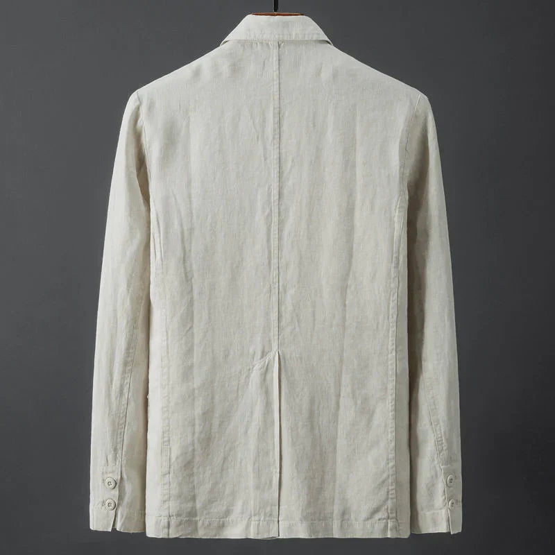 Herren Jacke mit Reverskragen und Knopfleiste