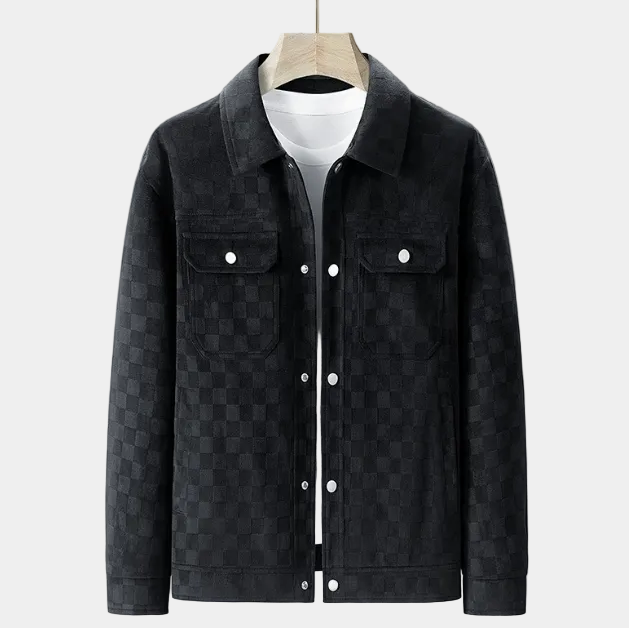Herren Overshirt mit klassischem Kragen und Brusttaschen