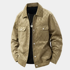 Herren Overshirt mit klassischem Kragen und Brusttaschen