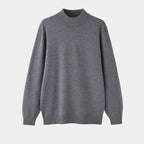 Herren Pullover mit Stehkragen und langen Ärmeln